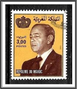 Morocco #523 King Hassan II Used