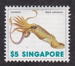 Singapore # 274, Cuttlefish, Mint Hinged, 1/3 Cat.