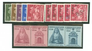 Ecuador #651-655/695-699/ Unused Single (Complete Set)