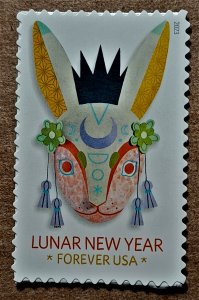 United States #5744 (60c) Lunar New Year-Year of the Rabbit MNH (2023)