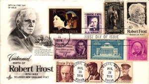 #1526 Robert Frost COMBO – Artcraft Cachet