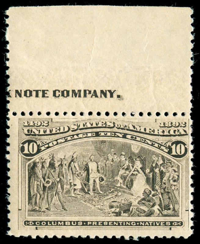 momen: US Stamps #237 Mint OG NH F/VF