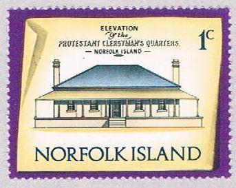 Norfolk Island 156 MLH Clargymans house 1973 (BP3131)