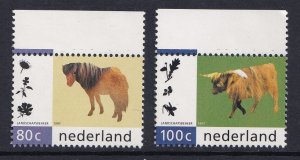 Netherlands   #956-957 MNH   1997  nature and environment