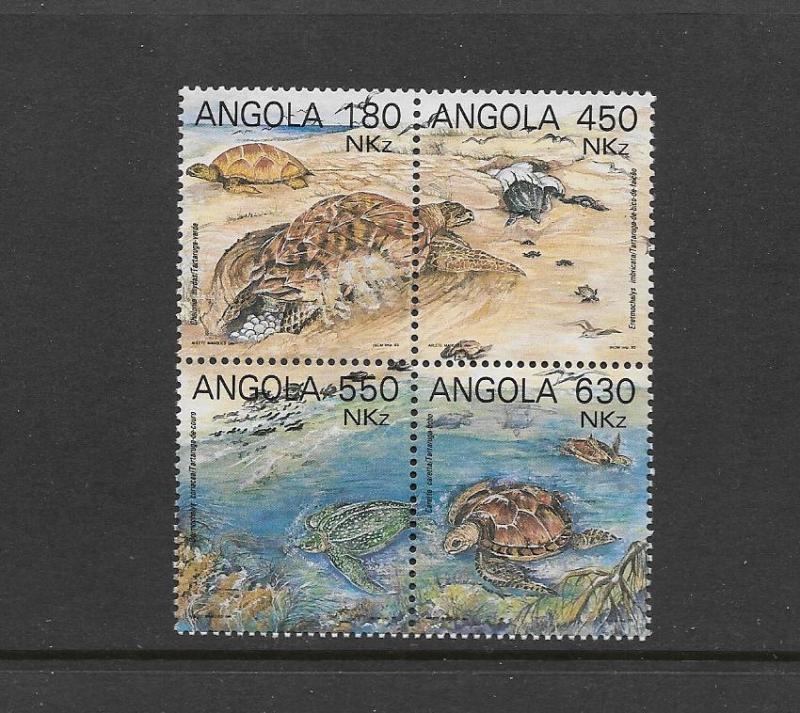 TURTLES - ANGOLA #882  MNH