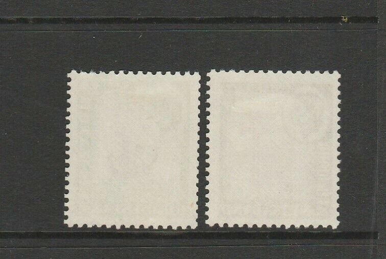 Rhodesia & Nyasaland 1959/62 Coil stamps, 1/2d & 1d MM SG 18a & 19a