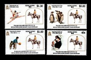 Hong Kong # 435-438 Mint!