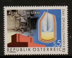 AUSTRIA SG2295 1992 IRONWORKS DAY  MNH