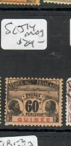 FRENCH GUINEA  (P1910BB) POSTAGE DUE   SG J 14     MOG 