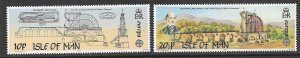 GB ISLE OF MAN 1983 EUROPA Set Sc 245-246 MNH