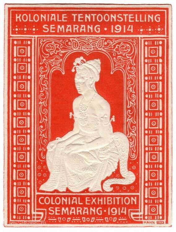 (I.B) Netherlands Indies Cinderella : Colonial Exhibition (Semarang 1914) 