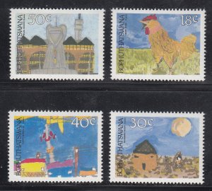 Bophuthatswana Scott #224 - 227 MNH