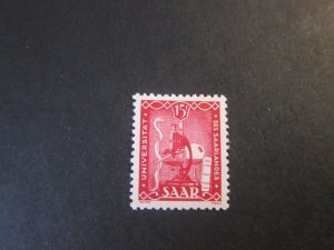 Germany SAAR 1948 Sc 203 set MH