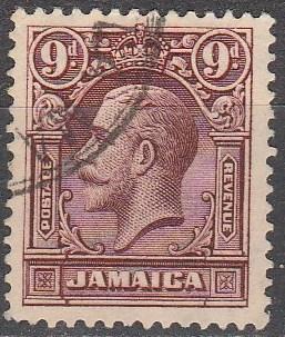 Jamaica #105  F-VF Used