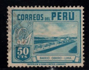 Peru  Scott 380 used stamp