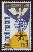 Czechoslovakia SG#1305 Used - 1962 3k.  - Birds, Doves
