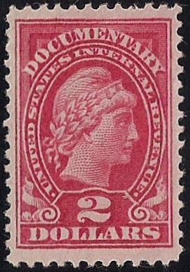 R241 2 Dollars 1917-33 Series Stamp used EGRADED VF 78