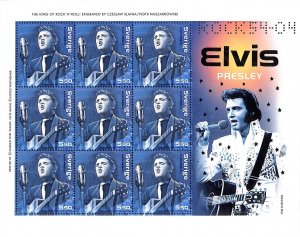 Sweden Scott #2493 MNH Elvis Presley American rock star music Cz Slania