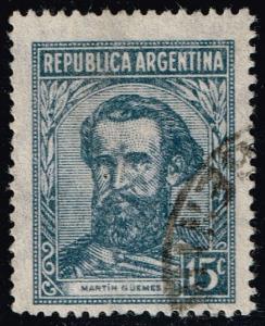 Argentina #492 Martin Guemes; Used (0.25)