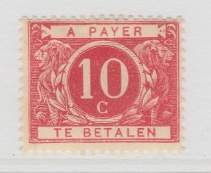 Belgium Postage Due Stamp Mint Hinged A20P29F1855-