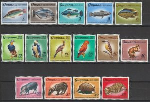 GUYANA 1968 SG 448/62 MNH Cat £13