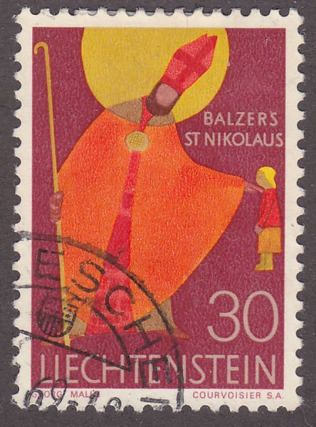 Liechtenstein 433 Patron Saints 1968