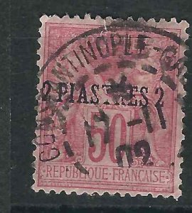 France  Off Turkey  3 Y&T 5 Used SOTN VF 1890 SCV $3.00