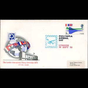 G.B. 1970 - Comm.Envelope-Phil.Exhib