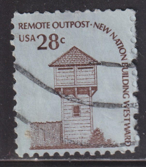 United States 1604 Remote Outpost of the West 1978