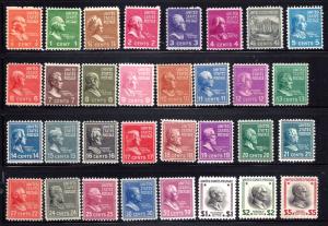 803-834 Mint,OG,NH... SCV $142.35... Complete Set