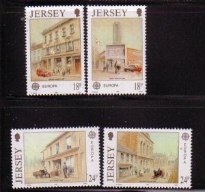 Jersey Sc 532-535 Europa  1990 stamp set mint NH