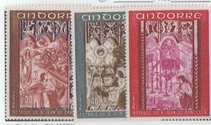 ANDORRA #192-4 MINT NEVER HINGED COMPLETE
