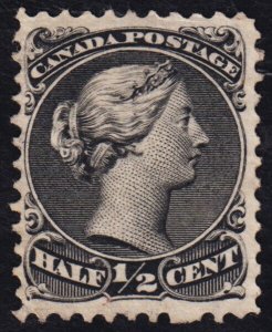 Canada Scott 21a (1873) Mint NG F, CV $150.00 C