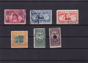 ecuador revenue stamps ref 11460