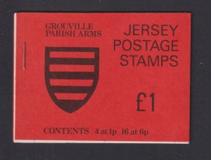 Jersey  #140a  1978  MNH  arms   booklet complete