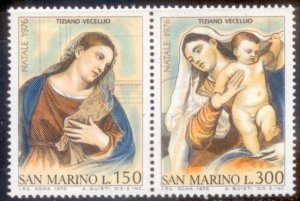 San Marino 1976 SC# 896a Art MNH-OG E170