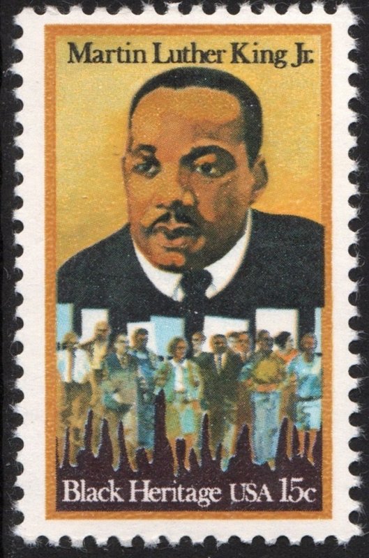 SC#1771 15¢ Martin Luther King Single (1979) MNH