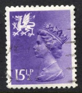 STAMP STATION PERTH Wales #WMH27 QEII Definitive Used 1971-1993