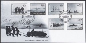 NEW ZEALAND ROSS DEPENDENCY 2002 The Discovery Expedition FDC..............B3914