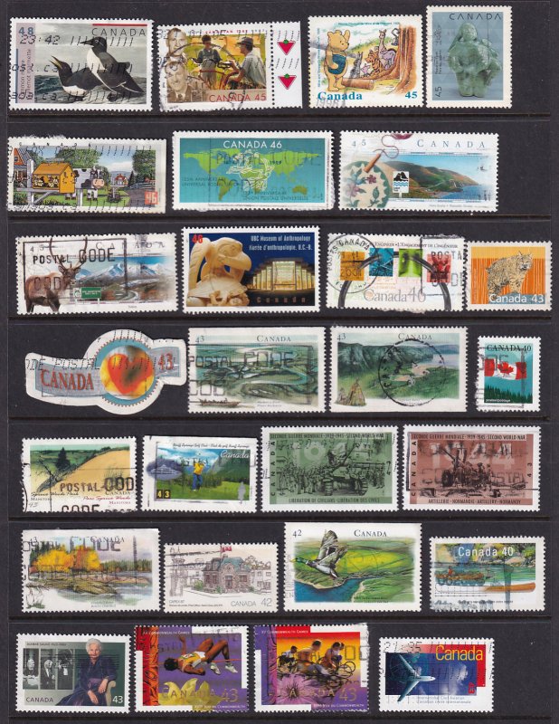 Canada 59 Used Stamps