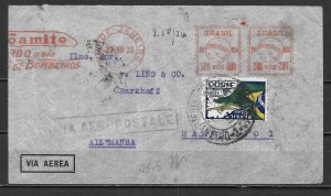 Brazil 1933 Airmail to Germany