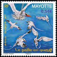 MAYOTTE 2006 - Scott# 229 Tropic Birds Set of 1 NH