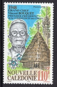 1070 - New Caledonia 1998 - 50th Anniv Election of 1st President of Chiefs - MNH