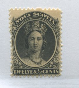 Nova Scotia QV 1860 12 1/2 cents unmounted mint NH