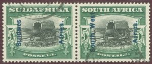 South West Africa #92  Multiple