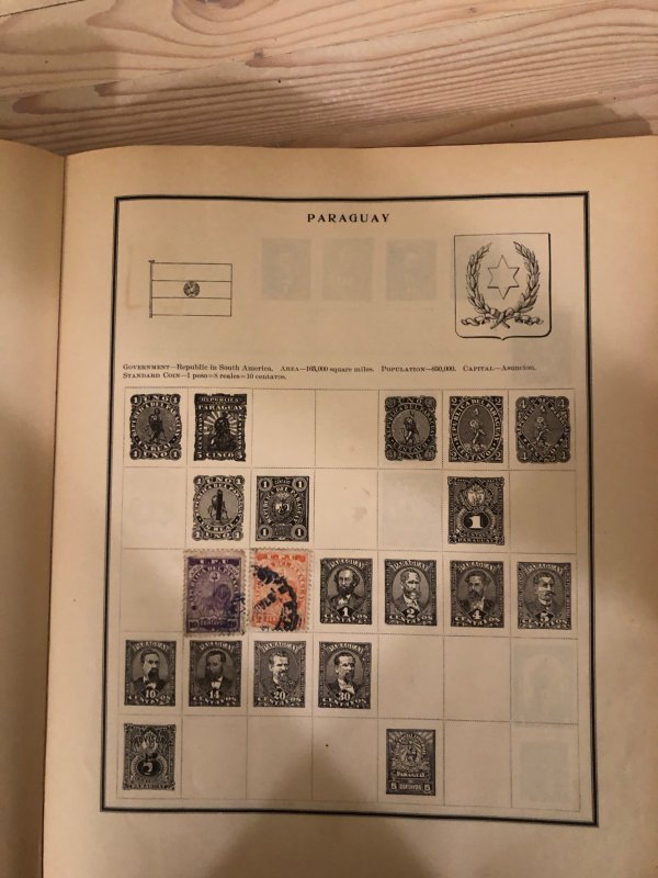 Modern Stamp Album Circa 1921