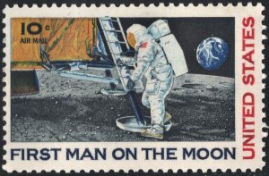 SC#C76 10¢ Moon Landing Issue (1969) MNH