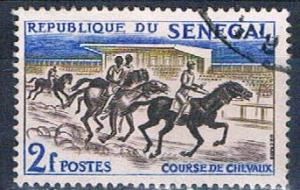 Senegal 204 Used Horse Racing ur 1961 (S0788)