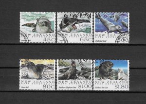 NEW ZEALAND/ROSS DEPENDENCY 1992 SG 1664/69 USED Cat £8