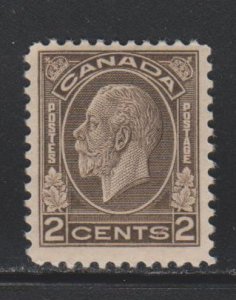 Canada, 2c King George V (SC# 196) MH